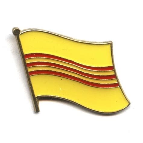 south vietnam flag pin