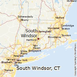 south windsor connecticut map
