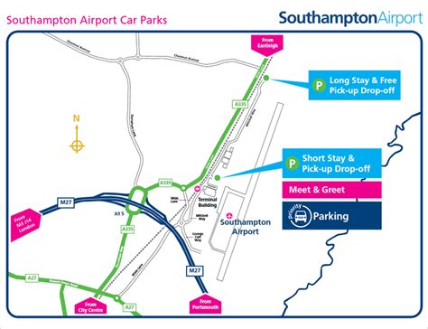 southampton airport site map