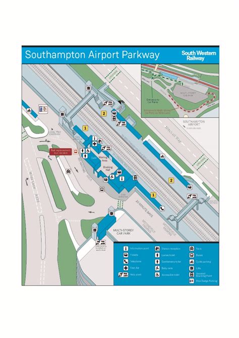 southampton airport train station parking