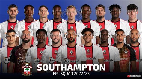 southampton fc squad 2022