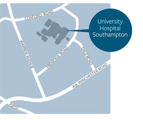 southampton general hospital map by level