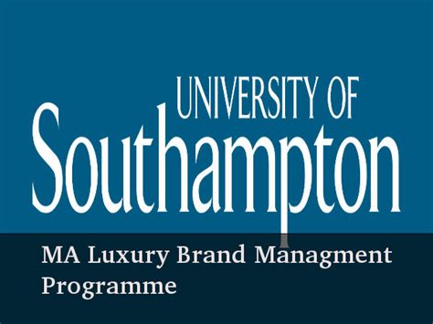 southampton marketing management