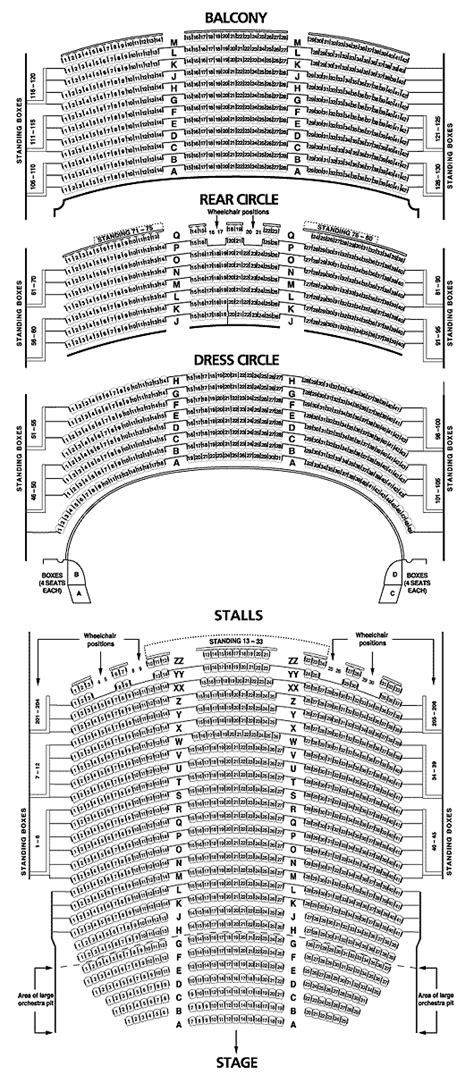 southampton mayflower theatre seating plan