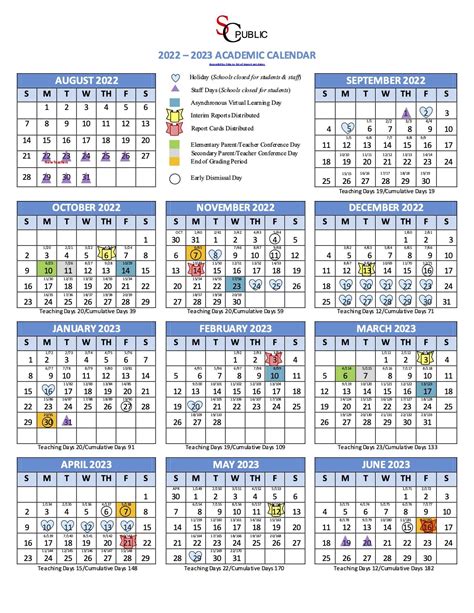 southampton school district calendar