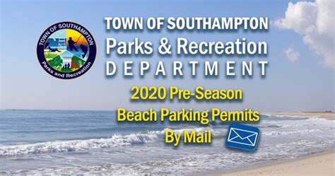 southampton town beach parking permit