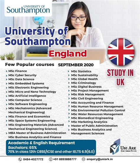 southampton university courses