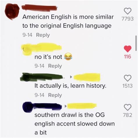 southern accent is english accent slowed down