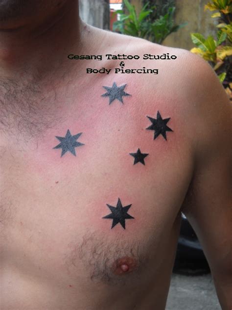 Awasome Southern Cross Star Tattoo Designs 2023