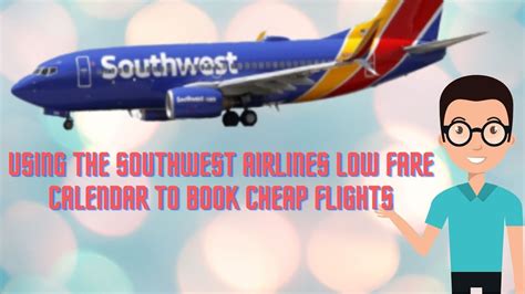 Southwest Airlines Cheap Flight Calendar