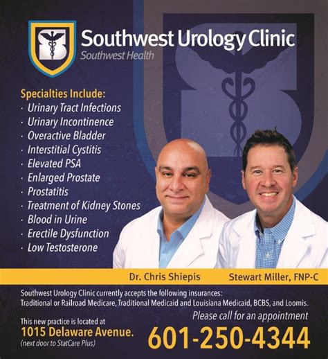 southwest general hospital urology