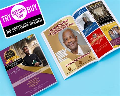 Souvenir Book Ads Examples