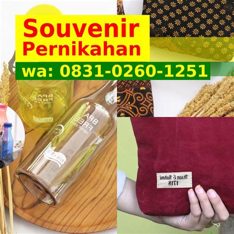 Souvenir Pernikahan Gelas Harga 1000