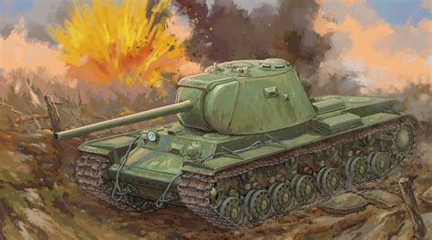 soviet kv-3 tank