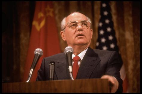 soviet leader mikhail gorbachev