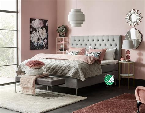 Sovrum Rosa Grått