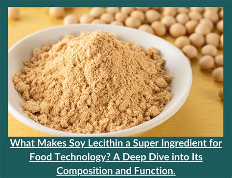 Soy Lecithin Function In Chocolate