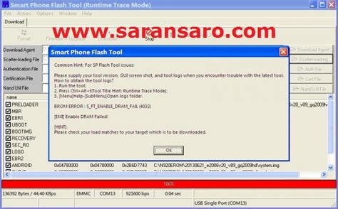Sp Flash Tool Brom Error Status Ext Ram Exception