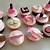 spa birthday party cupcake ideas