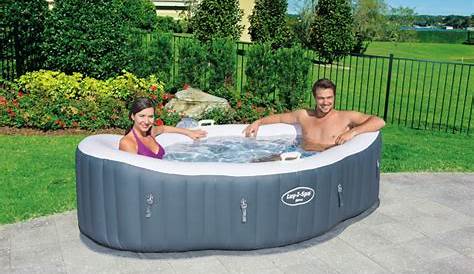 Best Way Spa Gonflable Ovale 2 personnes LayzSpa Siena