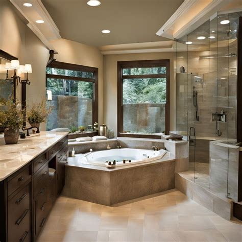 Relaxing Spa Master Bathroom Ideas