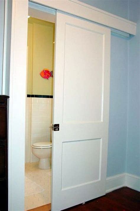 Space Saving Bathroom Door Ideas
