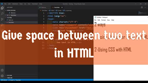 Space Between Lines Of Text In Html