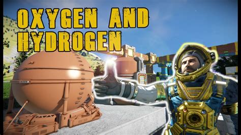 space engineers refill hydrogen and oxygen