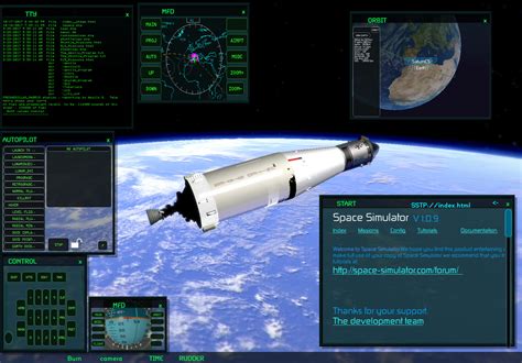 space flight simulator game