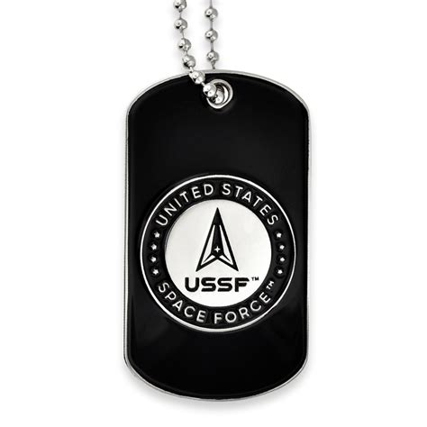 space force dog tags