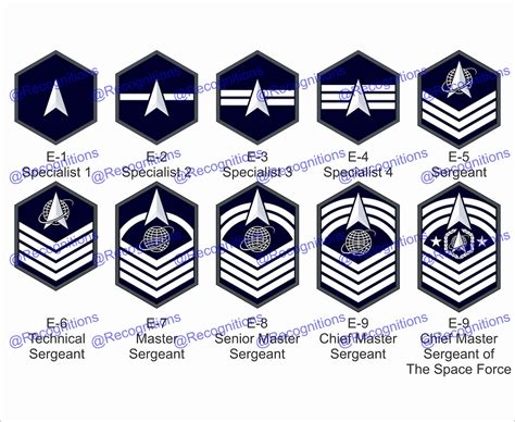 space force jrotc ranks