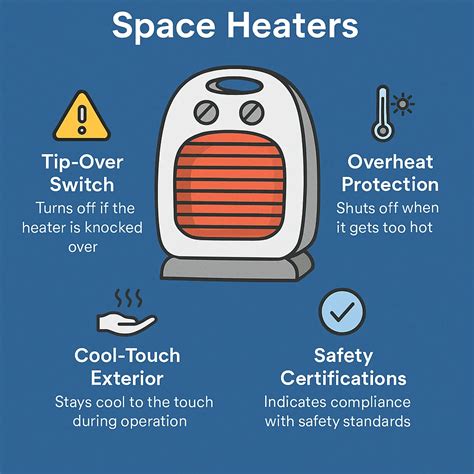Space Heater With Safety Features