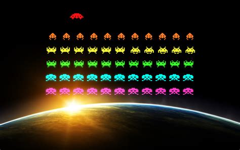 space invaders desktop version