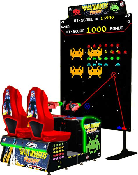 space invaders frenzy arcade machine