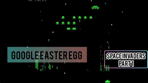 space invaders google easter egg