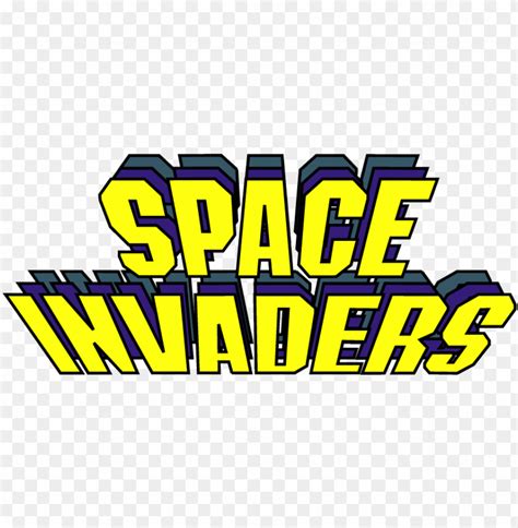 space invaders logo png