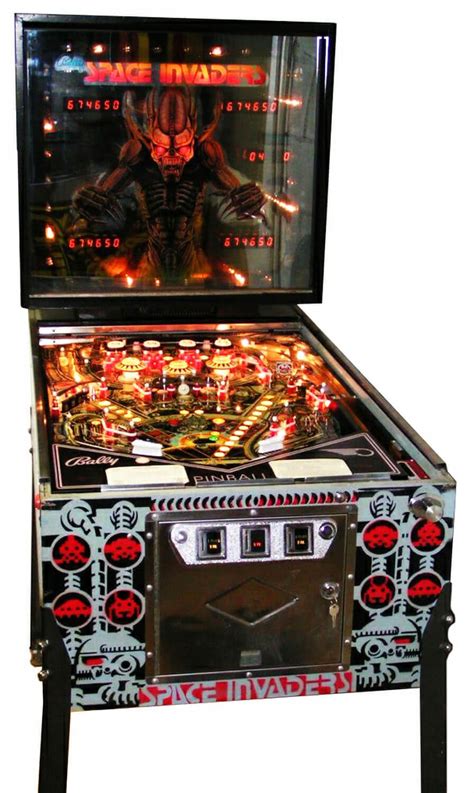 space invaders pinball for sale