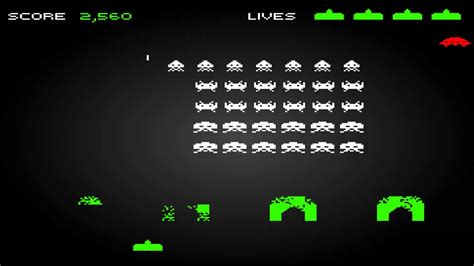 space invaders video game gameplay