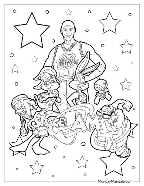 Space Jam Printable