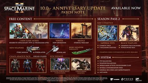 Space Marine 2 Patch Notes: Key Updates and What to Expect