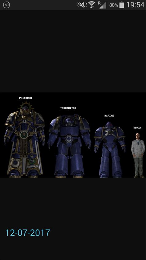 Space Marine Height