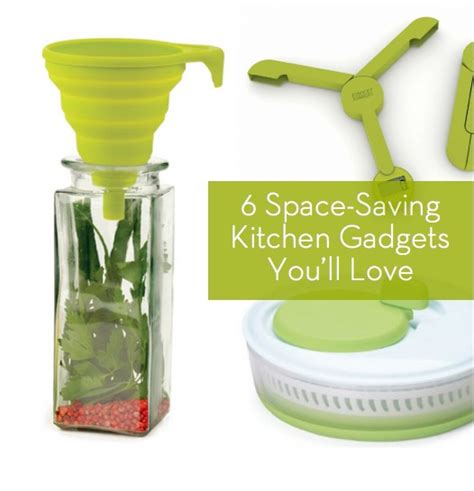 Space-Saving Kitchen Tools