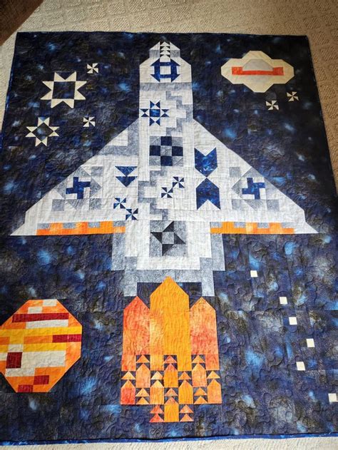 Space Shuttle Quilt Pattern