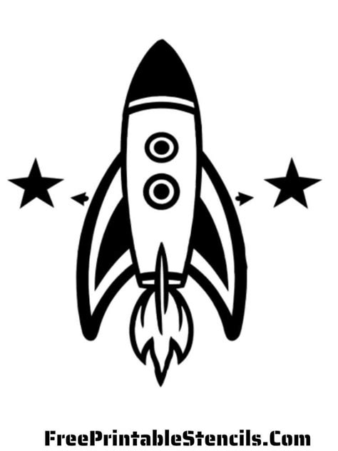 Space Stencils Free Printable
