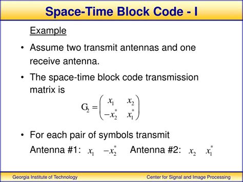 Space Time Block Code