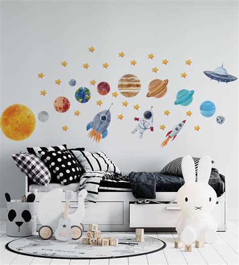 Space Wall Decals Kid