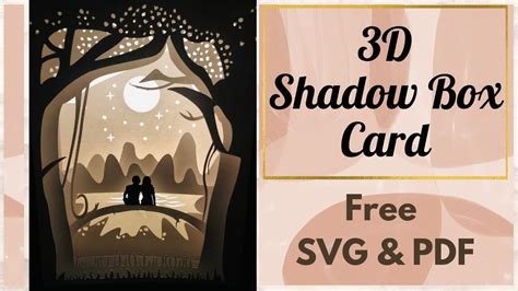 Download space-3d-shadow-box-template SVG