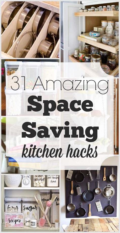 Space-Saving Kitchen Hacks - gambar utama