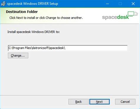 spacedesk driver software