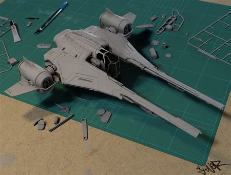 Spaceship Model From
